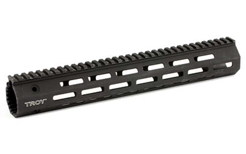 Grips Pads Stocks TROY Industries BattleRail TROY 13" M-LOK RAIL 5.56 ALUM BLK